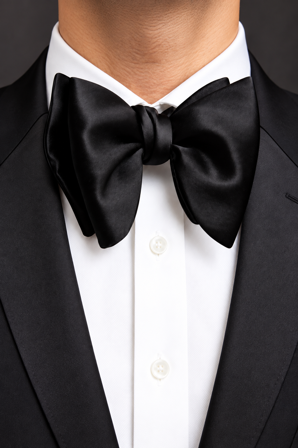 Black Butterfly Bow Tie