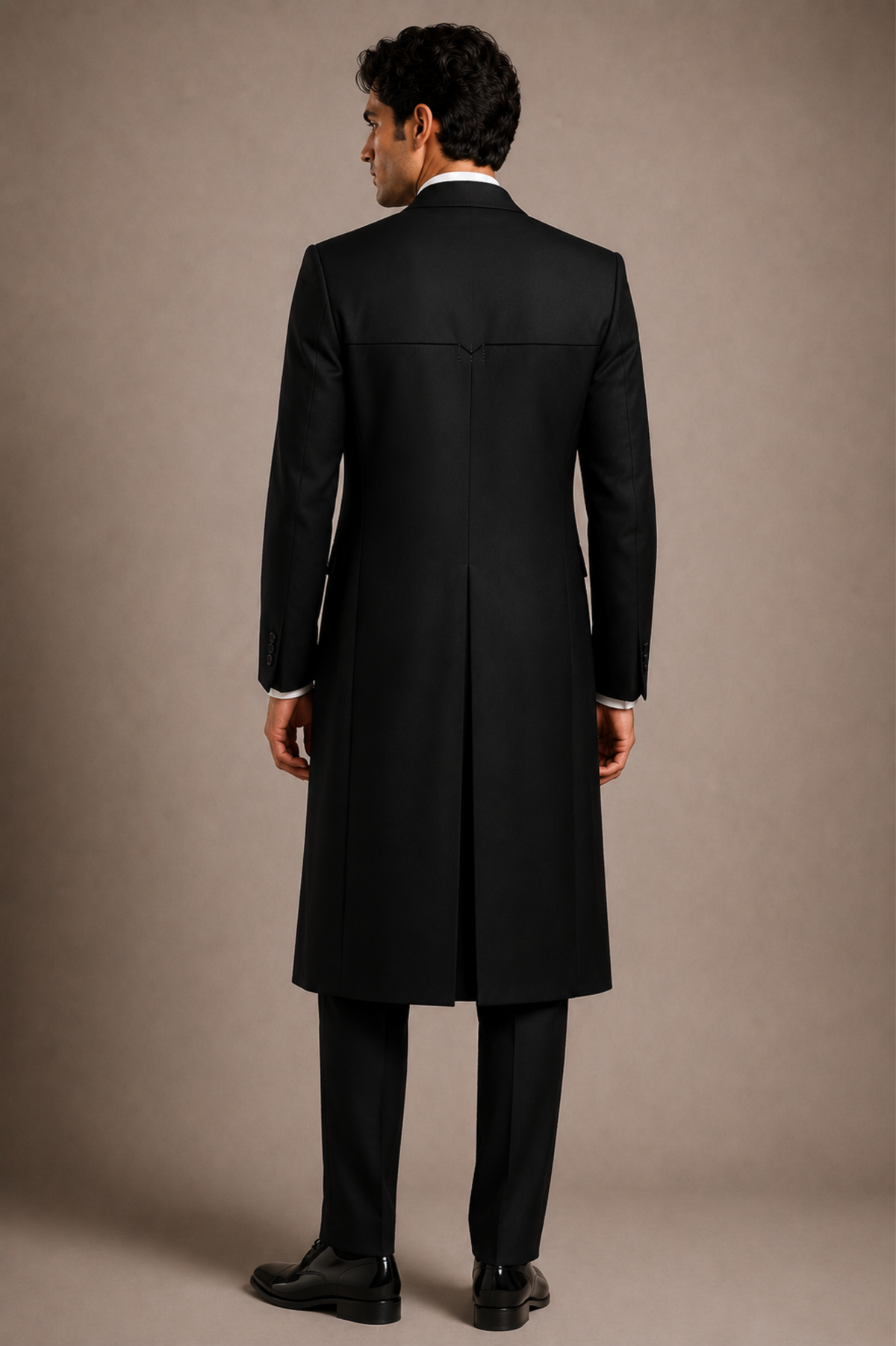 Black Longline Evening Tuxedo