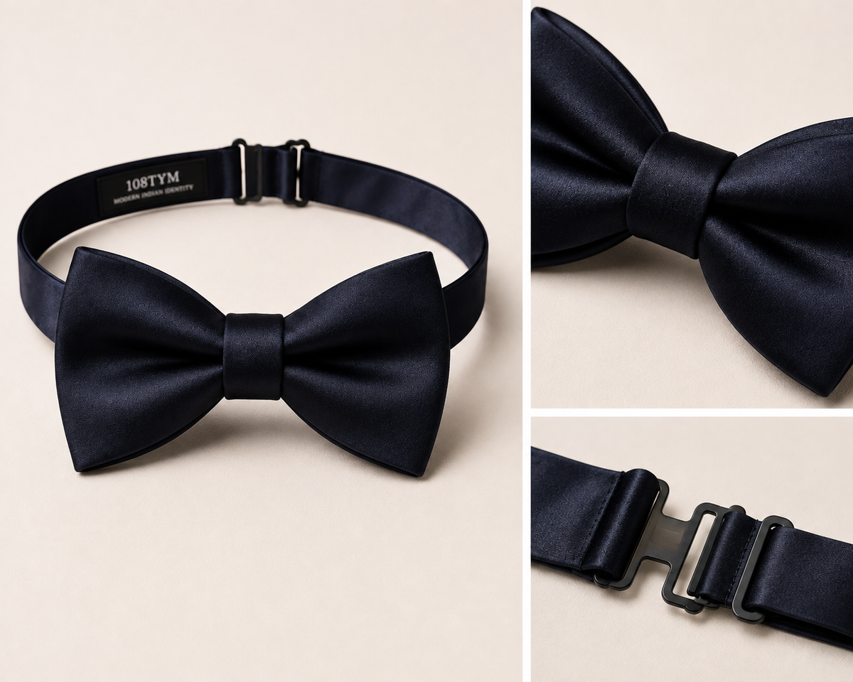 Navy Classic Butterfly Bowtie