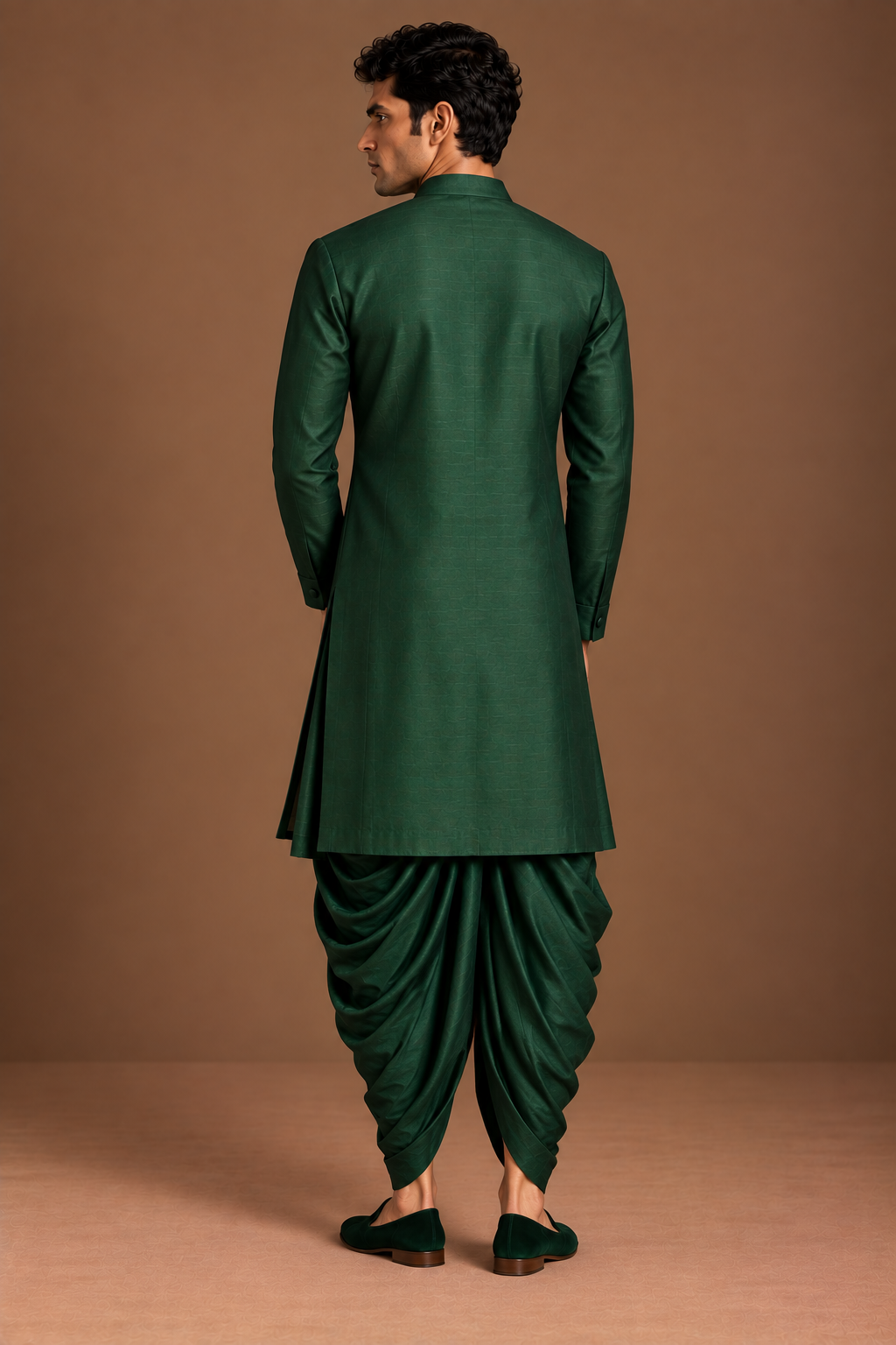 Emerald Arch Panel Kurta