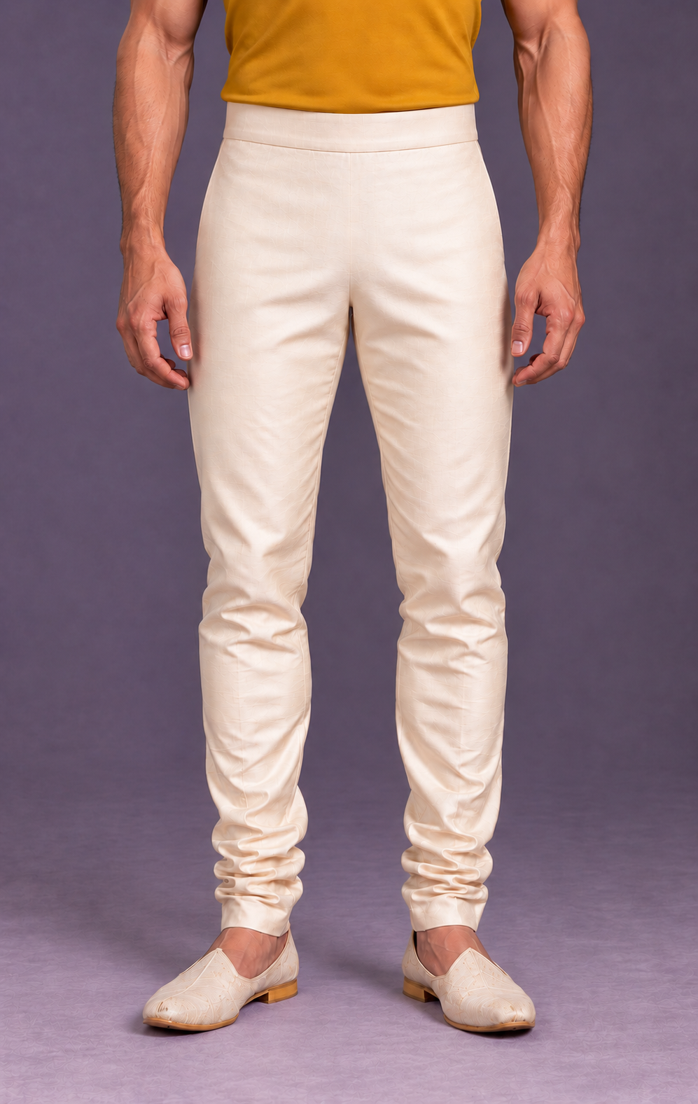 Ivory Classic Chudidar Pant