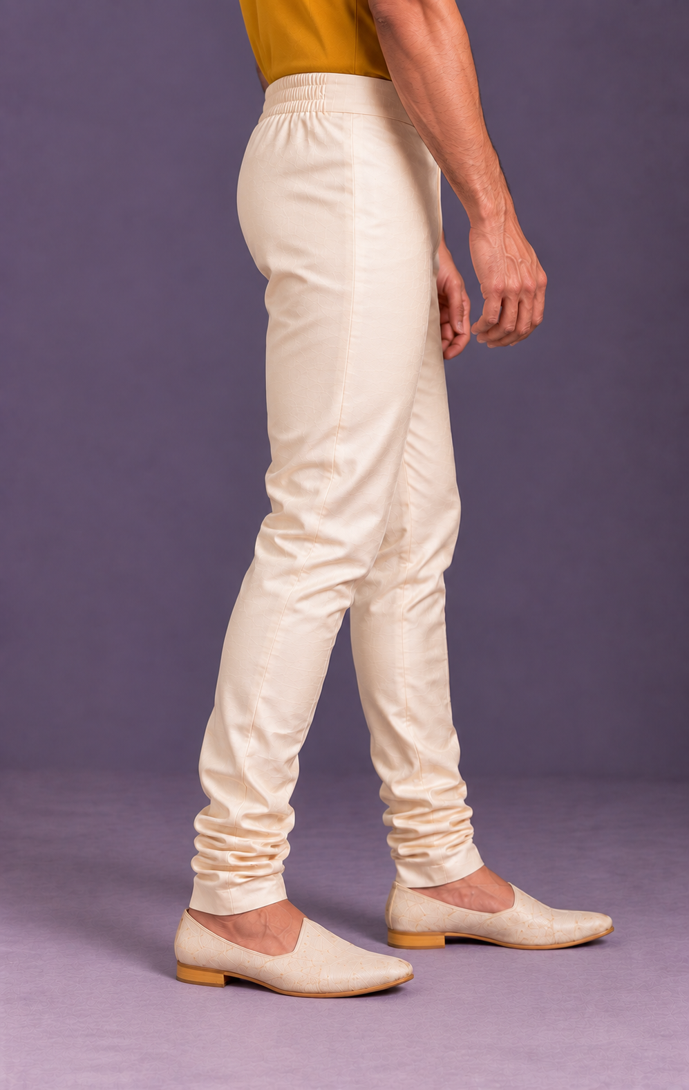 Ivory Classic Chudidar Pant