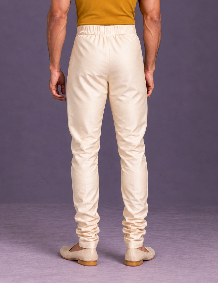 Ivory Classic Chudidar Pant